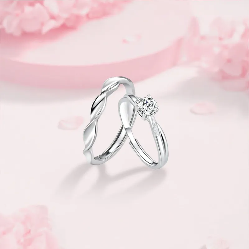 LUCA Sterling Silver Rings Unisex-4