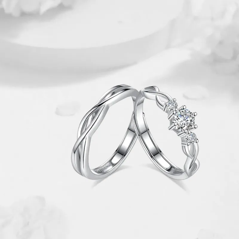 LUCA Sterling Silver Rings Unisex-4