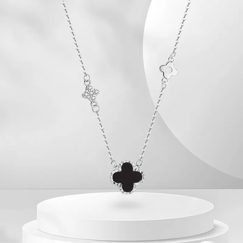 LUCA Sterling Silver Necklaces Women's-6