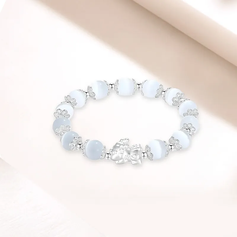 LUCA Sterling Silver Bracelets Unisex-1