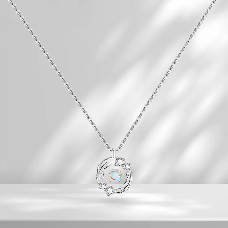LUCA Sterling Silver Necklaces Women's Birthday Gift-2