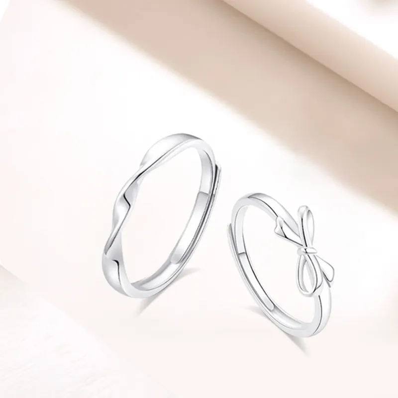 LUCA Sterling Silver Rings Unisex-5