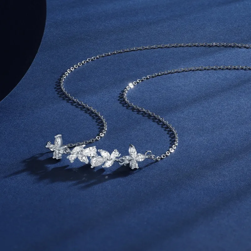 LUCA Sterling Silver Necklaces Women's-3