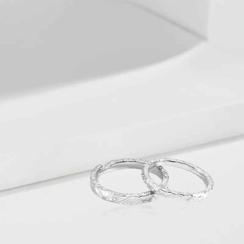 LUCA Sterling Silver Rings Unisex-5