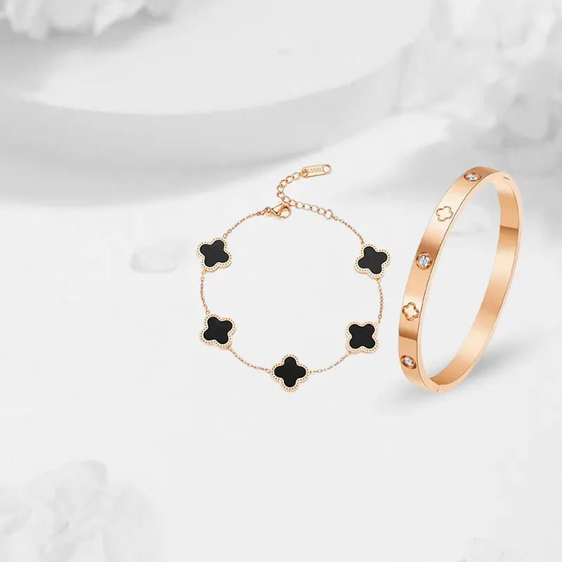 LUCA Zircon Bracelets Women's Elegant Gentle Style-3