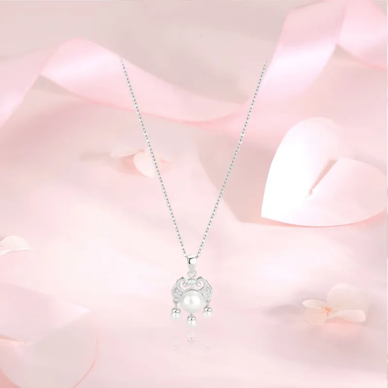 LUCA S925 Silver Necklaces Unisex-3