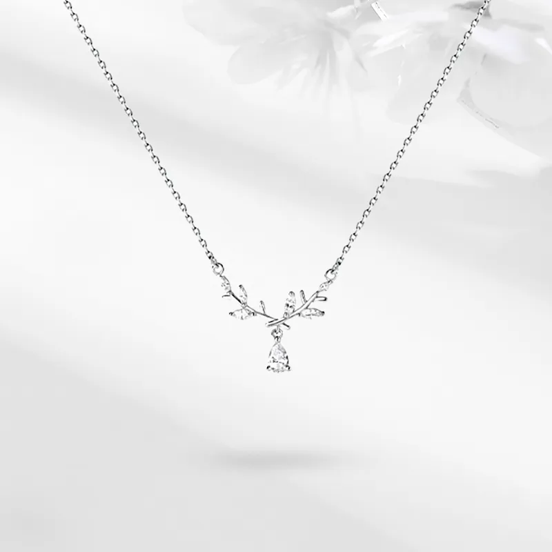 LUCA Sterling Silver Necklaces Women's Birthday Gift-5