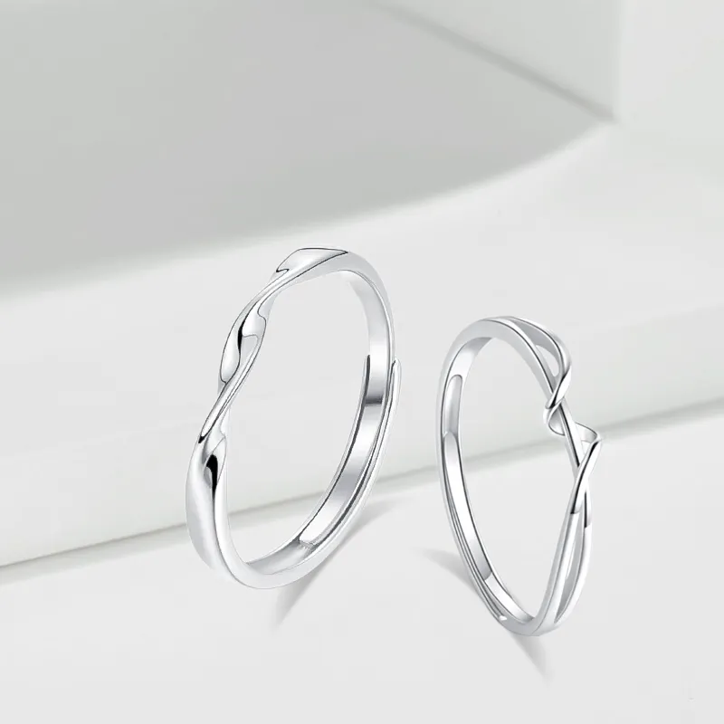 LUCA Sterling Silver Rings Unisex-2