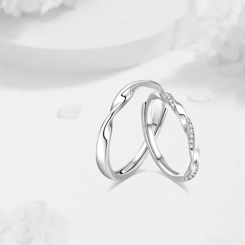 LUCA Sterling Silver Rings Unisex-4