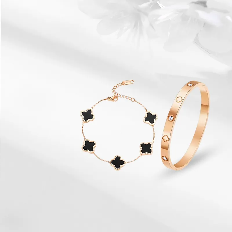 LUCA Zircon Bracelets Women's Elegant Gentle Style-5
