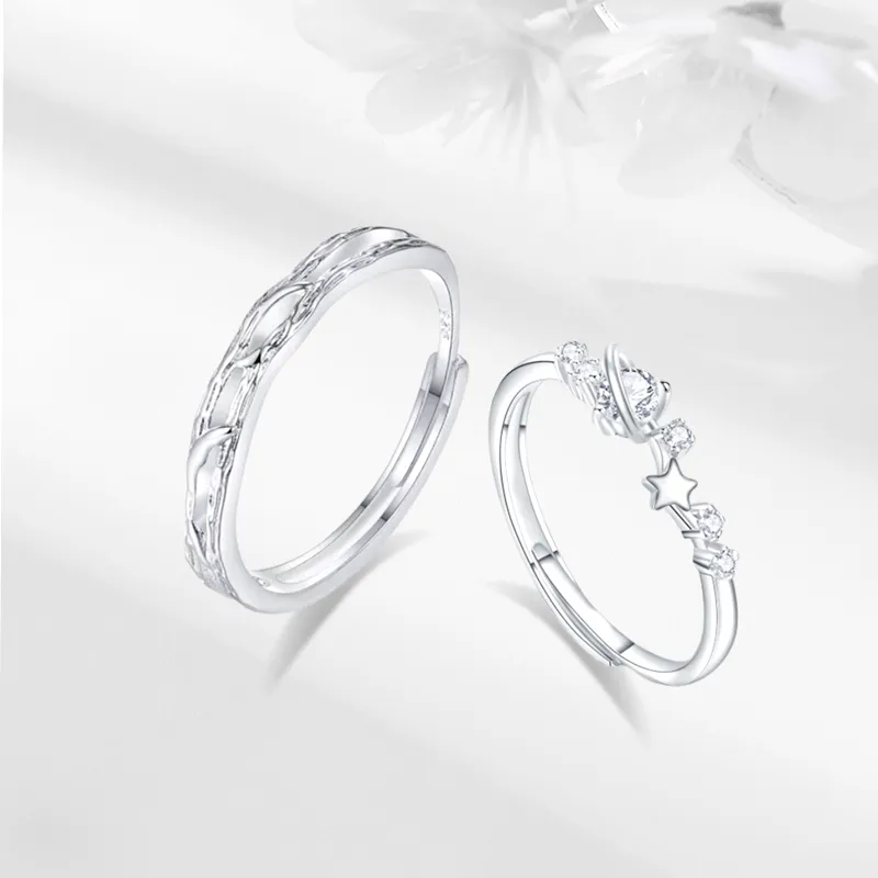 LUCA Sterling Silver Rings Unisex-4