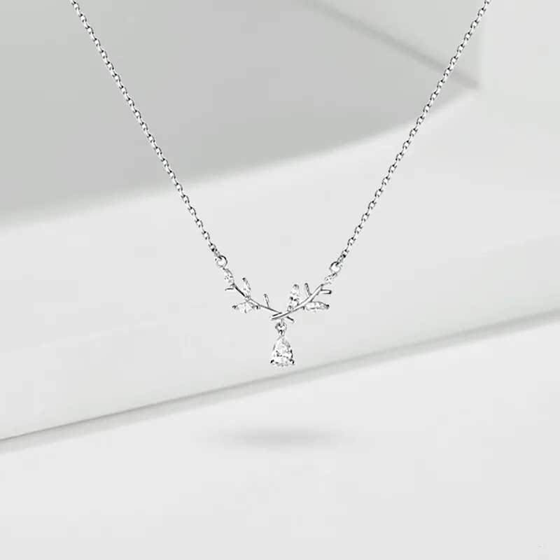 LUCA Sterling Silver Necklaces Women's Birthday Gift-4