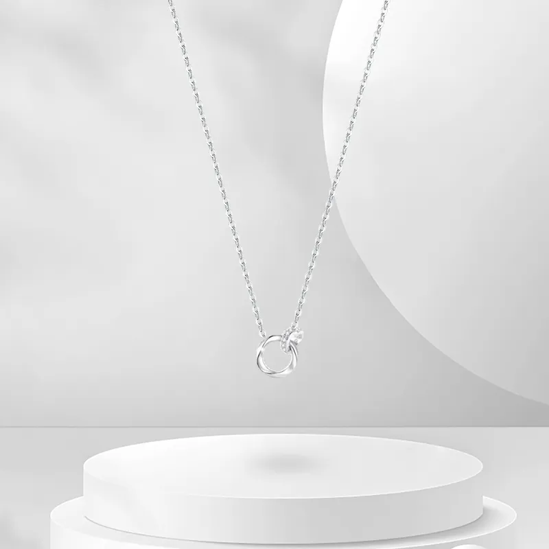 LUCA Sterling Silver Necklaces Women's Birthday Gift Box Sets-3