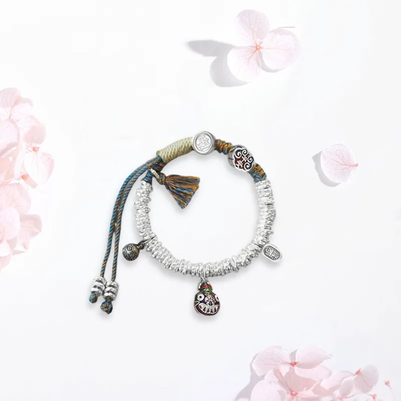 LUCA Woven Rope Bracelets Unisex-3