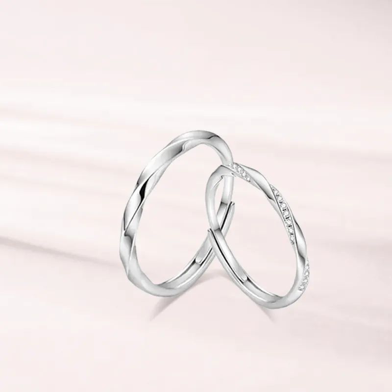 LUCA Sterling Silver Rings Unisex Box-5