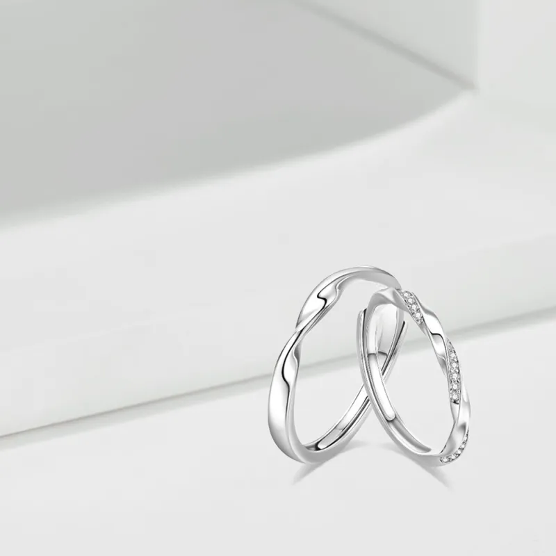 LUCA Sterling Silver Rings Unisex-5