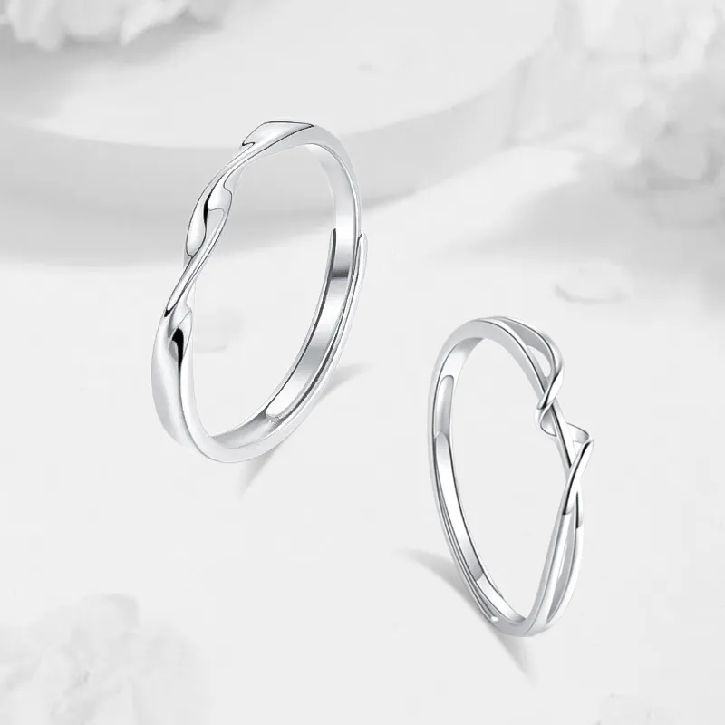 LUCA Sterling Silver Rings Unisex-3