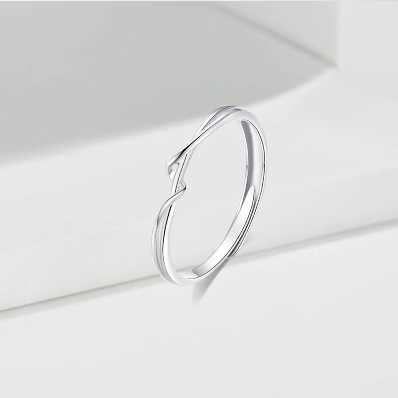 LUCA Sterling Silver Rings Unisex-5