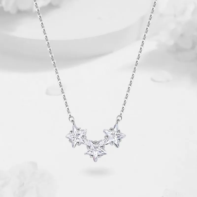 LUCA Sterling Silver Necklaces Women's Anniversary Birthday Box-1