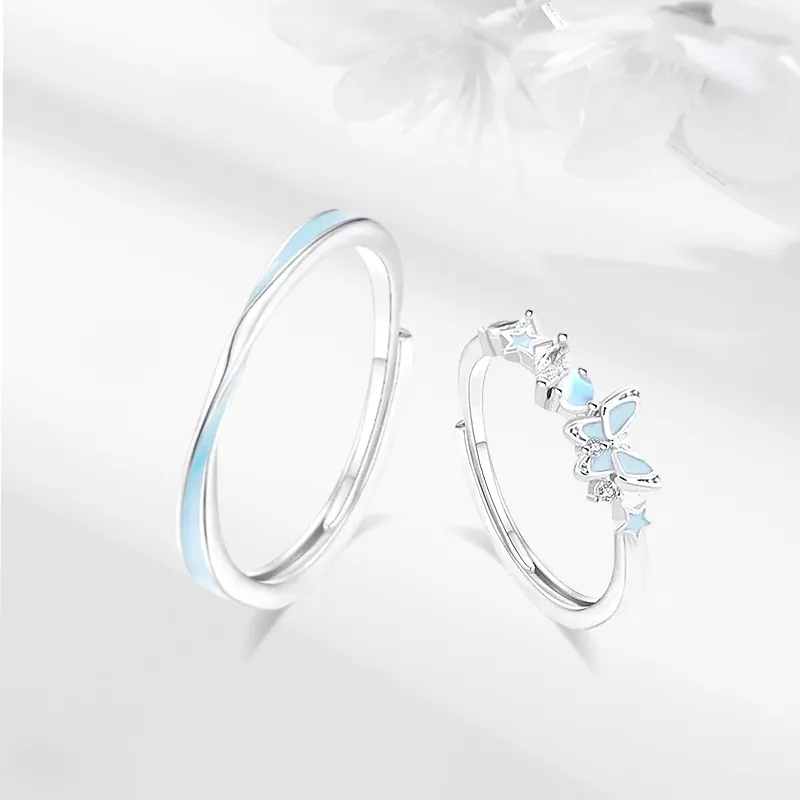 LUCA Sterling Silver Rings Unisex-5