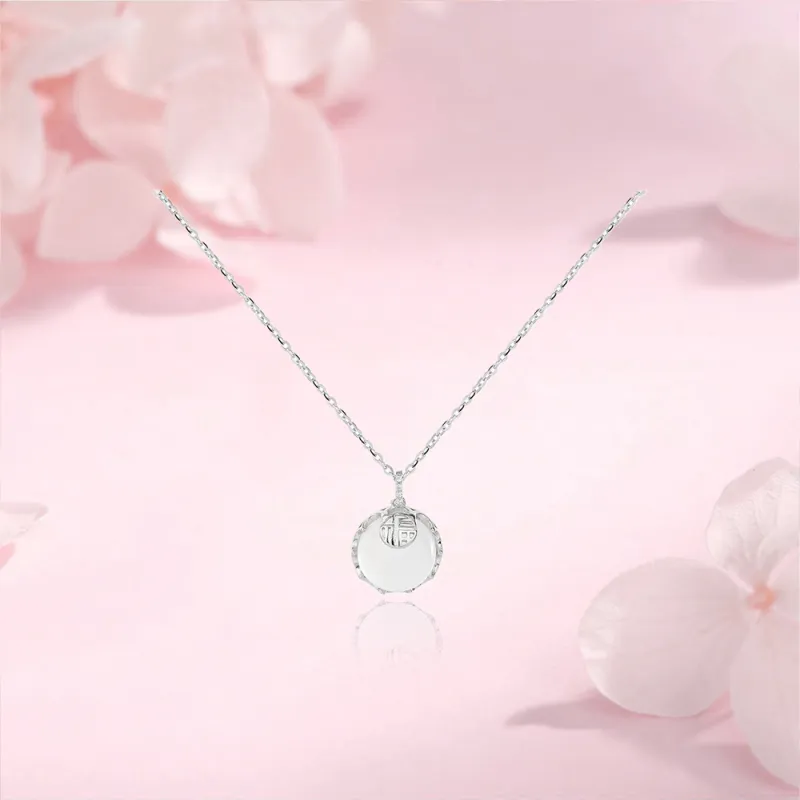 LUCA Sterling Silver Necklaces Unisex-5