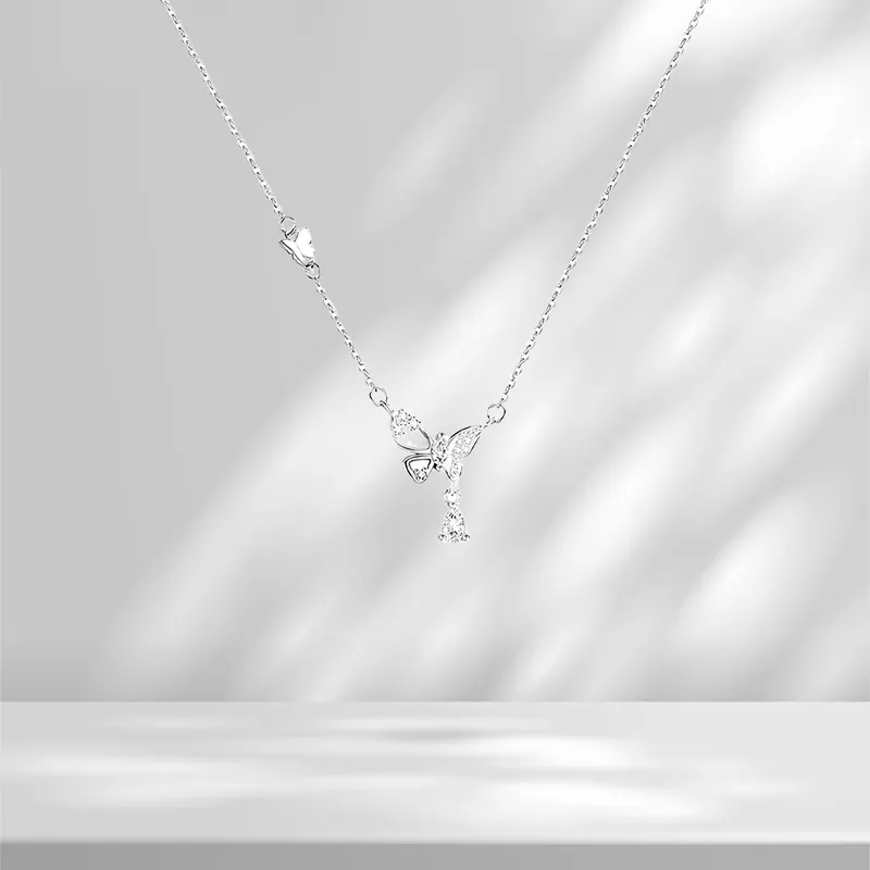 LUCA Sterling Silver Necklaces Women's-6