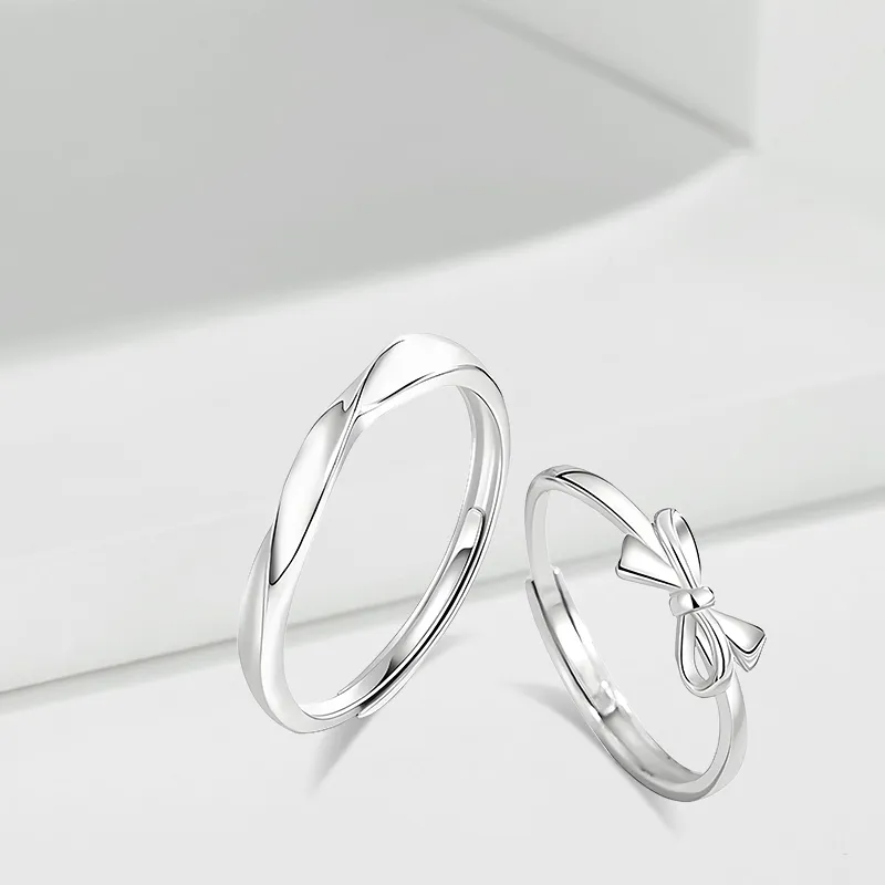LUCA Sterling Silver Rings Unisex Anniversary-1