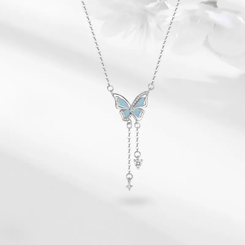 LUCA Sterling Silver Necklaces Women's-3