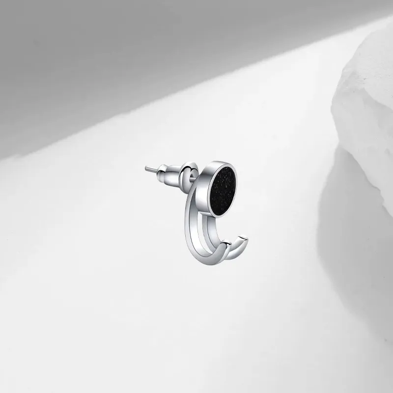 LUCA Titanium Steel Stud Earrings Unisex-2