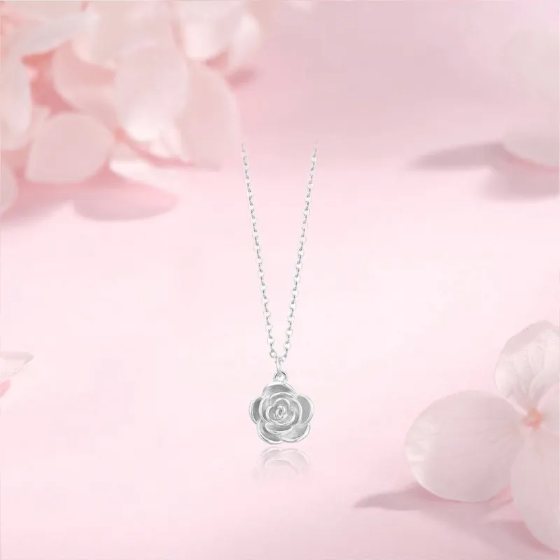 LUCA Sterling Silver Necklaces Unisex-5