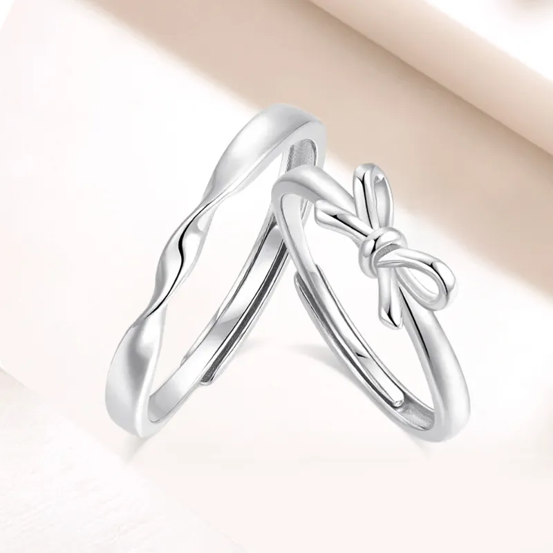 LUCA Sterling Silver Rings Unisex-6