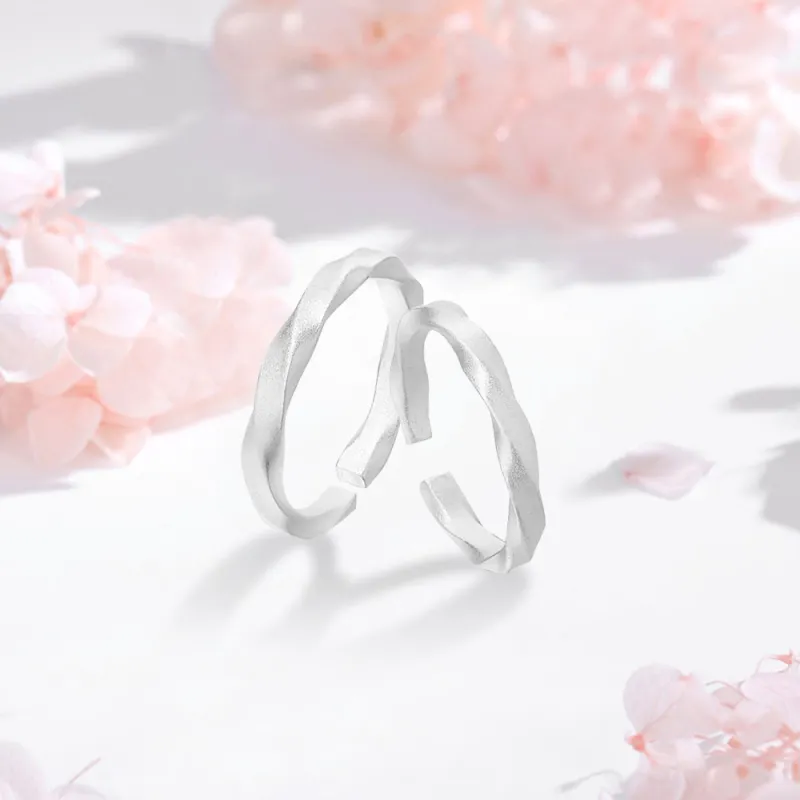 LUCA Sterling Silver Rings Unisex-4