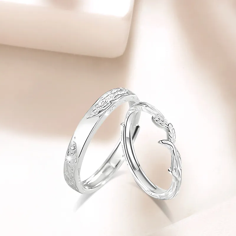 LUCA Sterling Silver Rings Unisex-3