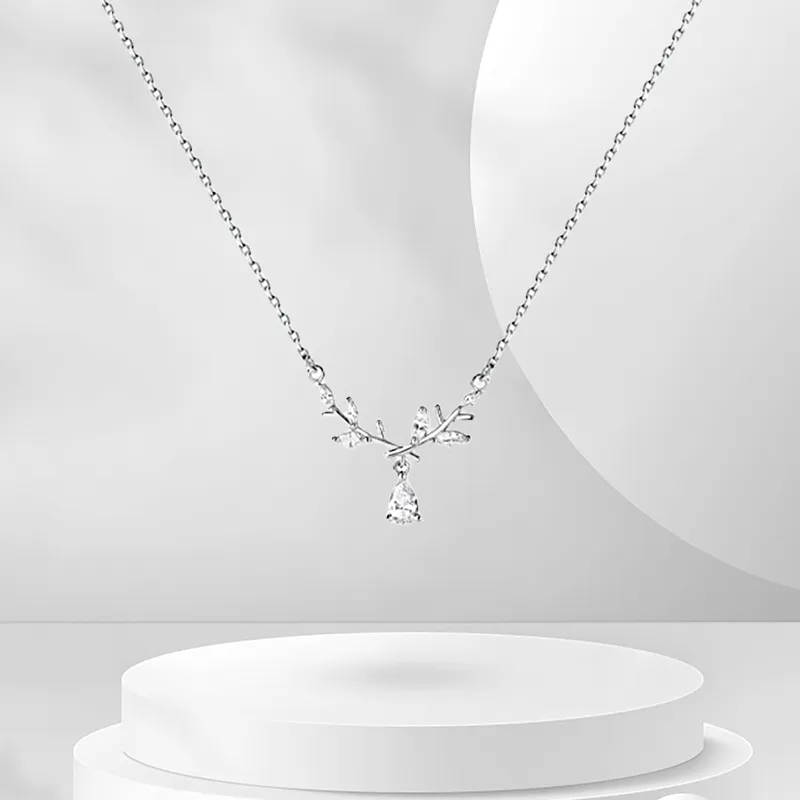 LUCA Sterling Silver Necklaces Women's Birthday Gift-6