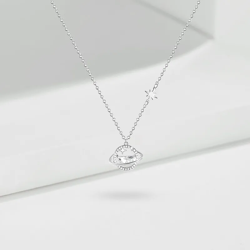 LUCA Sterling Silver Necklaces Women's Anniversary Birthday Present Box-2
