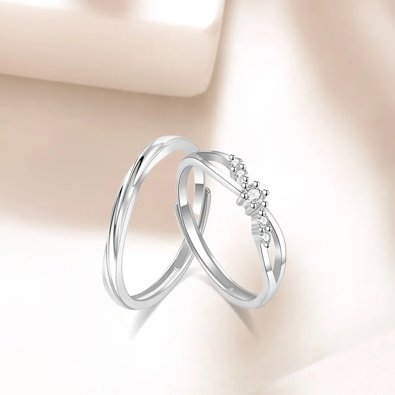 LUCA Sterling Silver Rings Unisex-5