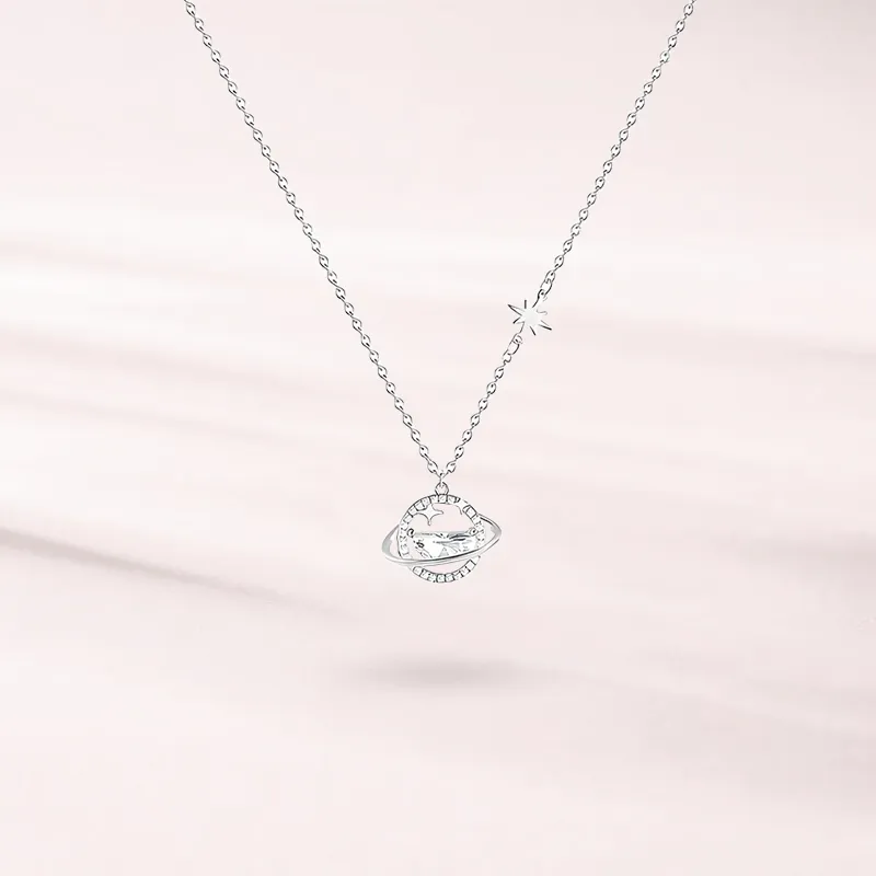 LUCA Sterling Silver Necklaces Women's Anniversary Birthday Present Box-4