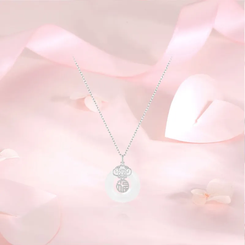 LUCA Sterling Silver Necklaces Unisex-4
