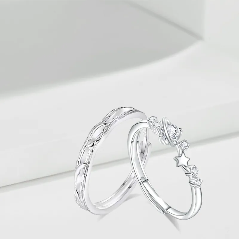LUCA Sterling Silver Rings Unisex Box Anniversary #Sweet Love Confession-2