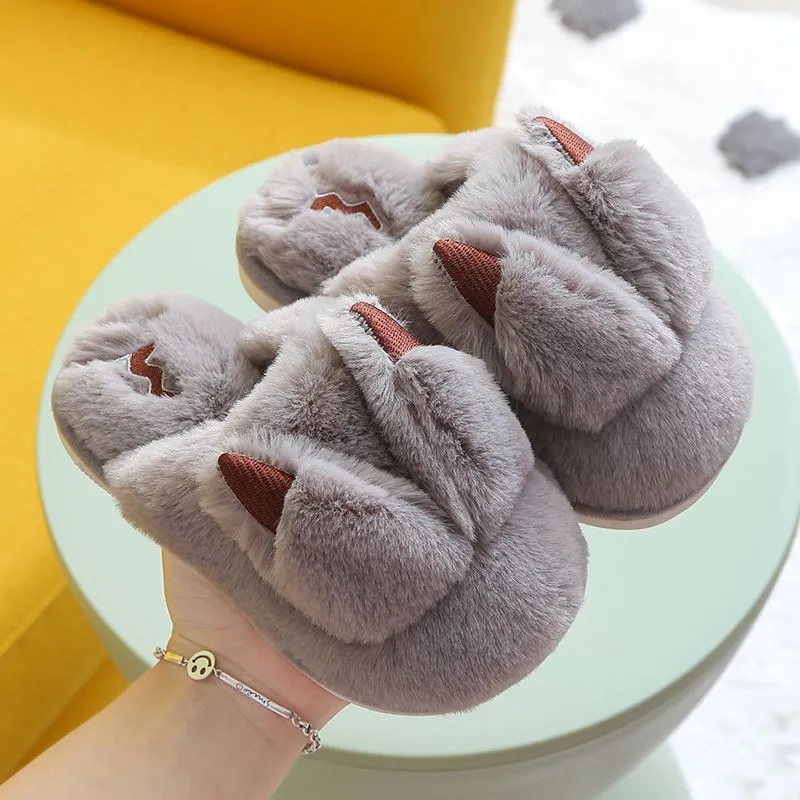 YUZHAOLIN Home Slippers Gray/Yellow-9
