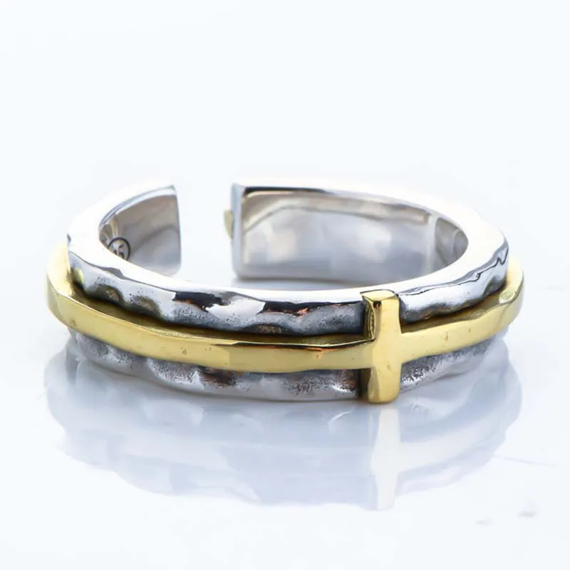 LONGFENGYUAN S925 Silver Rings Unisex-2