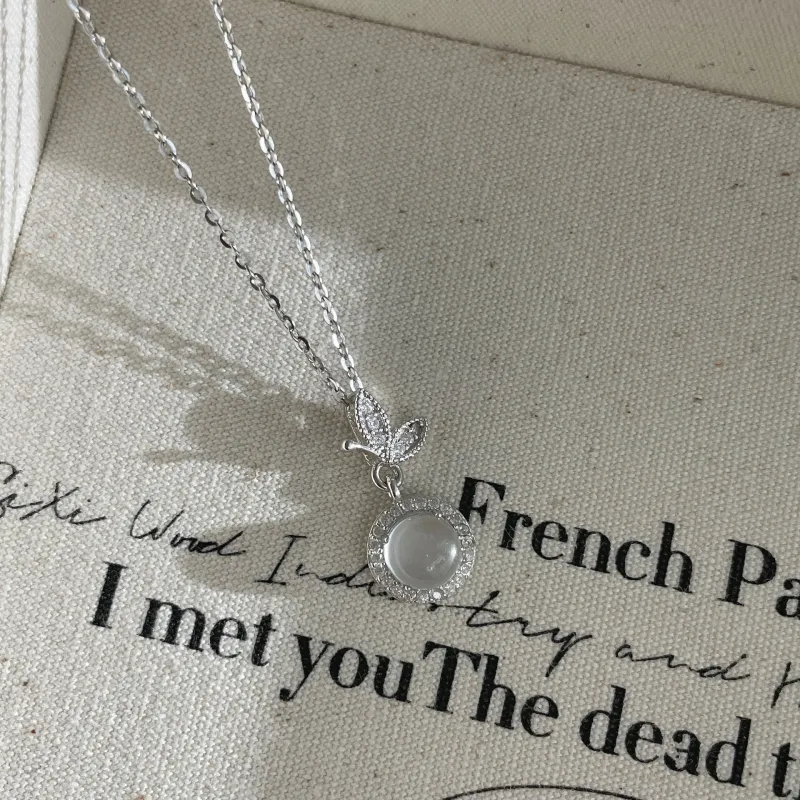 VXSAX S925 Silver Necklaces Women's-4