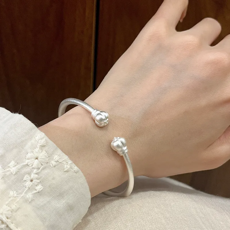 VXSAX 999 Fine Silver Bangles Women's-5