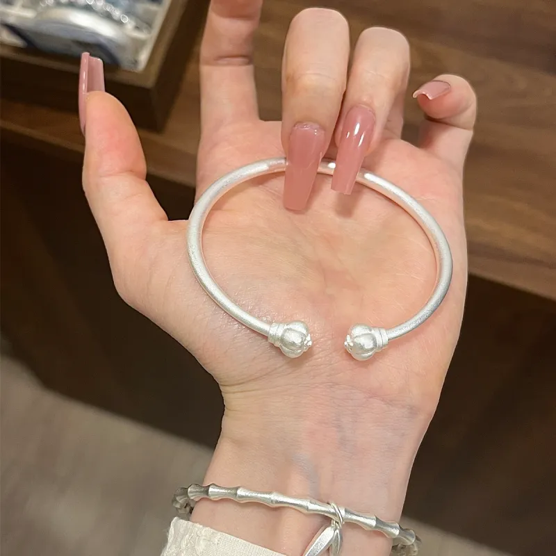 VXSAX 999 Fine Silver Bangles Women's-1