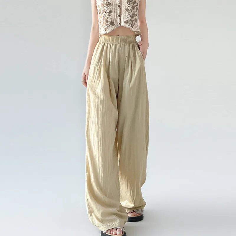 ORIGIN Casual Pants Women's Apricot-6