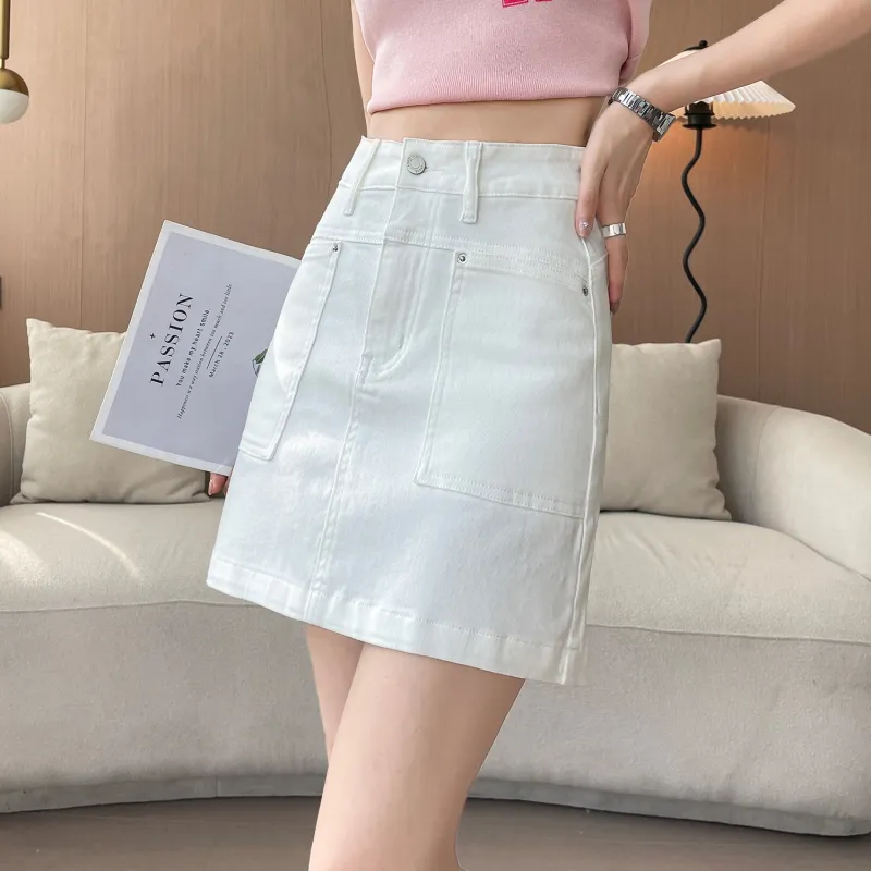 ORIGIN Denim Short Skirts Women's-10