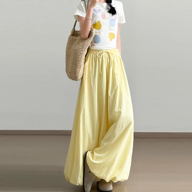 ORIGIN Casual Pants Women's Yellow Pants-4