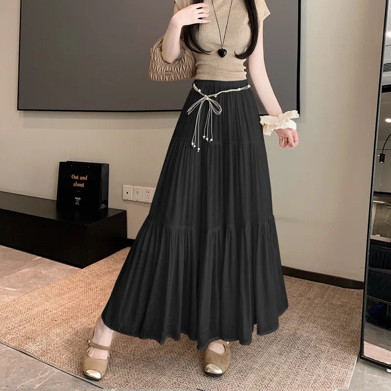 ORIGIN Casual Long Skirt Women's-1
