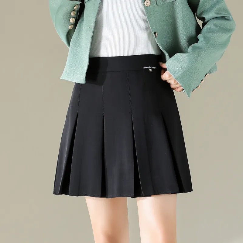 ORIGIN Casual Short Skirts Women's Black-1