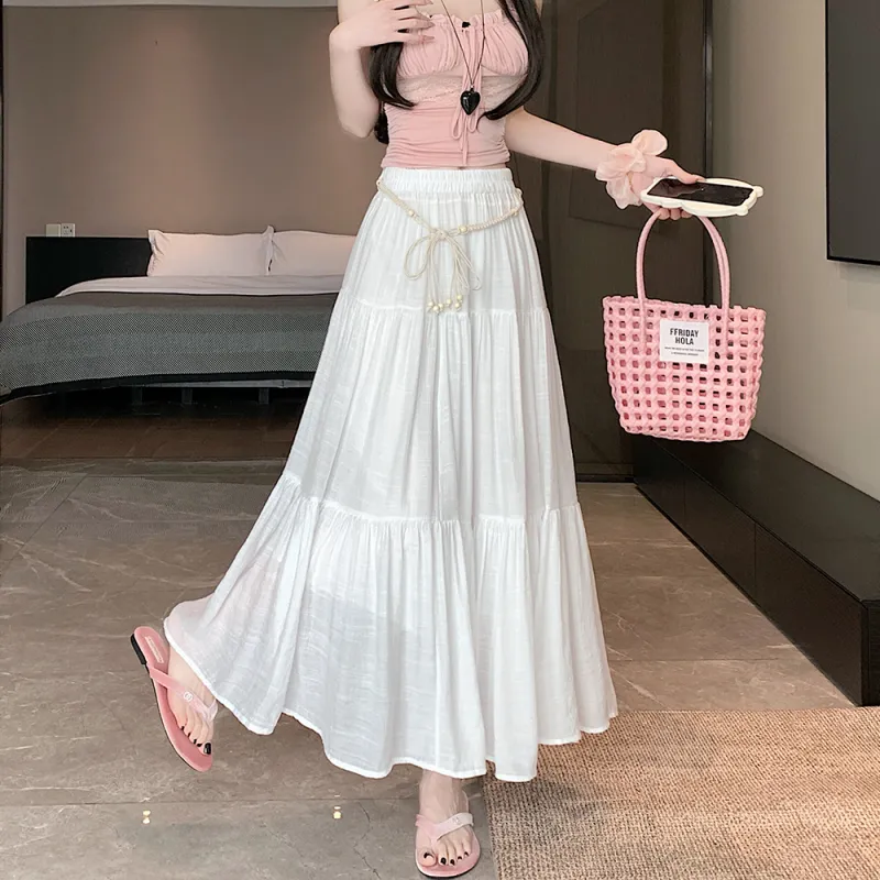 ORIGIN Casual Long Skirt Women's-7